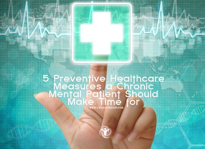 5 Preventive Healthcare Measures for Chronic Mental Patients